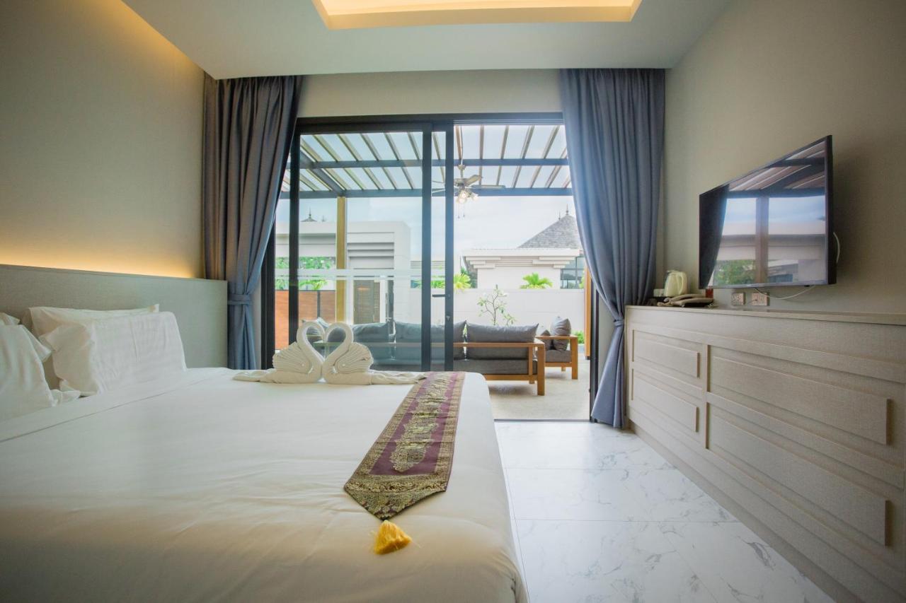 בנג טאו ביץ' Gold Chariot Pool Villa, Phuket - Sha Plus Certified מראה חיצוני תמונה